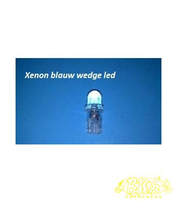 xenon blauw wedge 10mm led