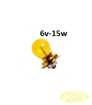 6V-15W BA15 LAMP Achterlamp OAV gilera citta / zundapp/