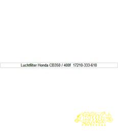 Luchtfilter Honda CB350 / 400f  17210-333-610